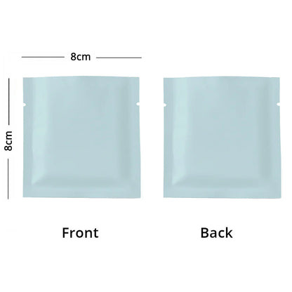Heat Seal Aluminum Foil Flat Food Storage Bag Custom Printed Flat Mylar Bags