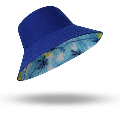 Custom Logo Pattern Unisex Cotton Bucket Hats Women Summer Sunscreen Panama Men Sunbonnet Fedoras Outdoor Fisherman Hat