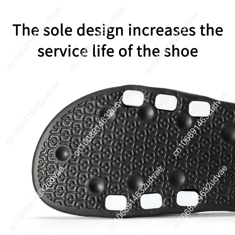 Dly Custom Slippers Man Woman Indoor Slipper Bathroom Sandals Water Shoes Black