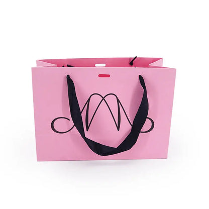 Custom Printed LOGO Paper Bag Luxury Wholesale Gift Shopping Bags with Handles for Small Business